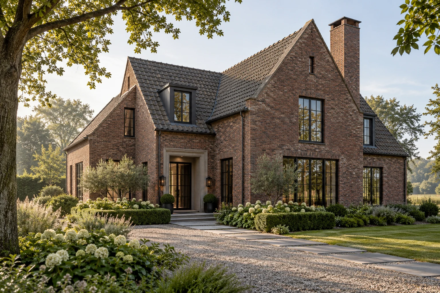 Architectonische ontwerpvisualisatie voor wooninspiratie