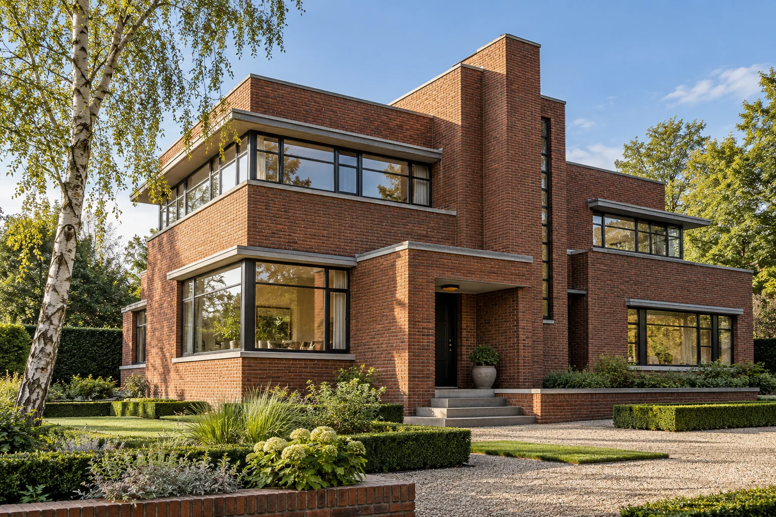 Een rustige materiaalcombinatie — ontwerpconcept